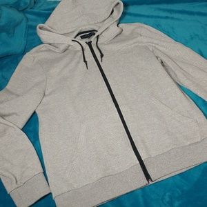 Five Four mens large zip up hoody hooded sweatshir